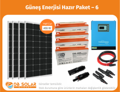 Güneş Enerjisi Hazır Paket – 6